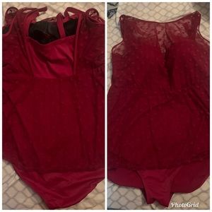 Push up underwire one piece skater swim dress.